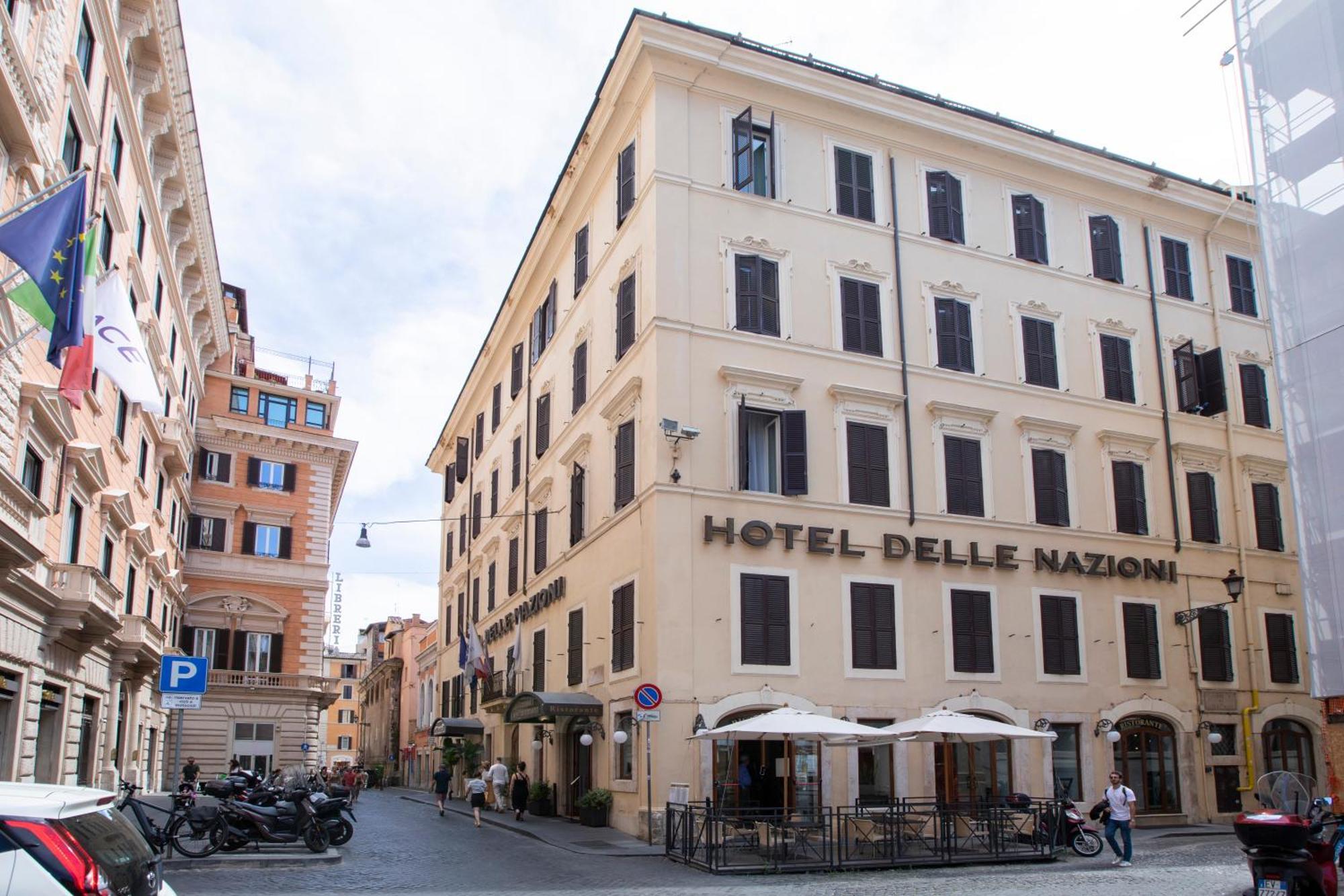 Hotel Delle Nazioni Roma Exterior foto