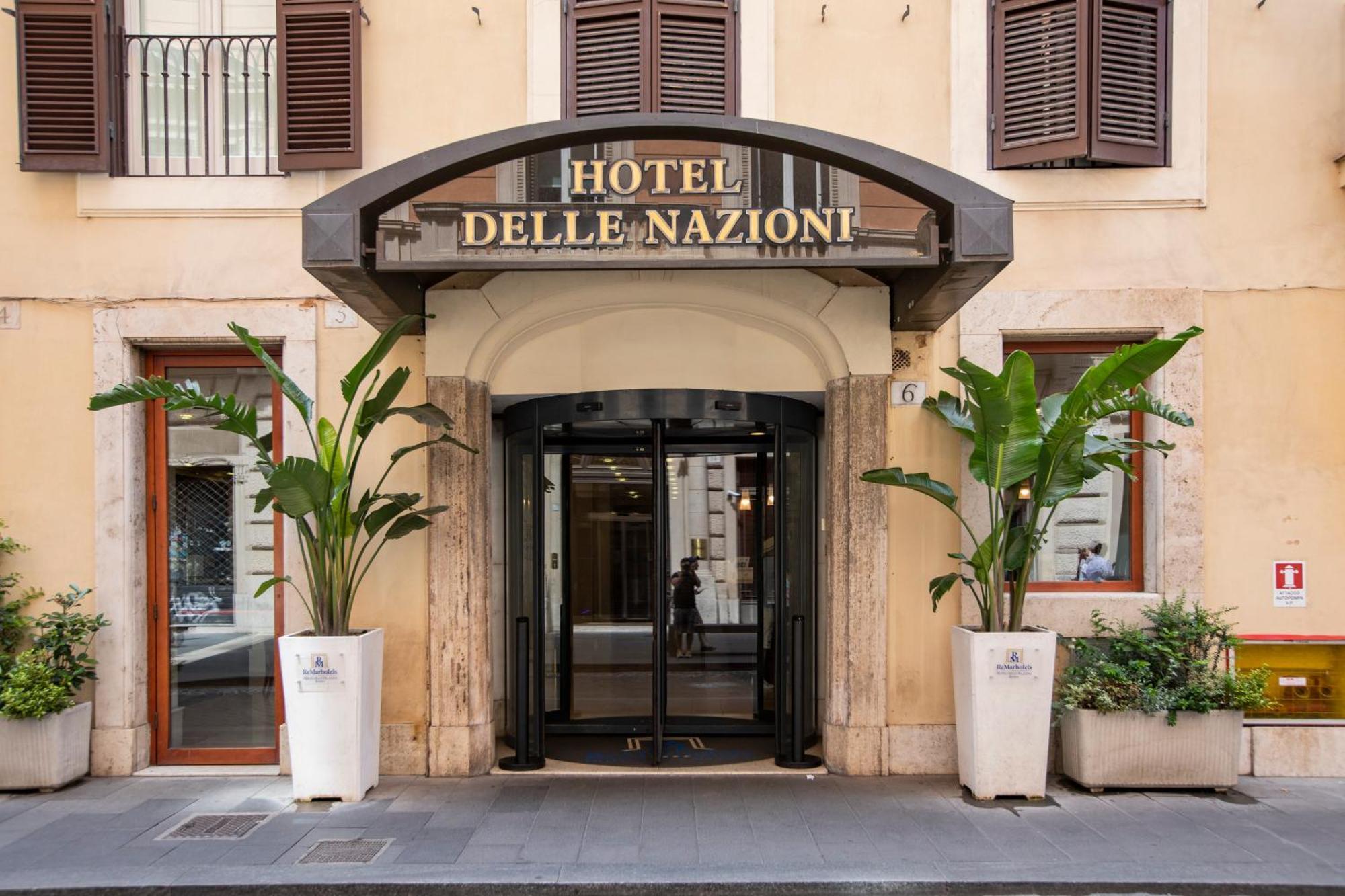 Hotel Delle Nazioni Roma Exterior foto