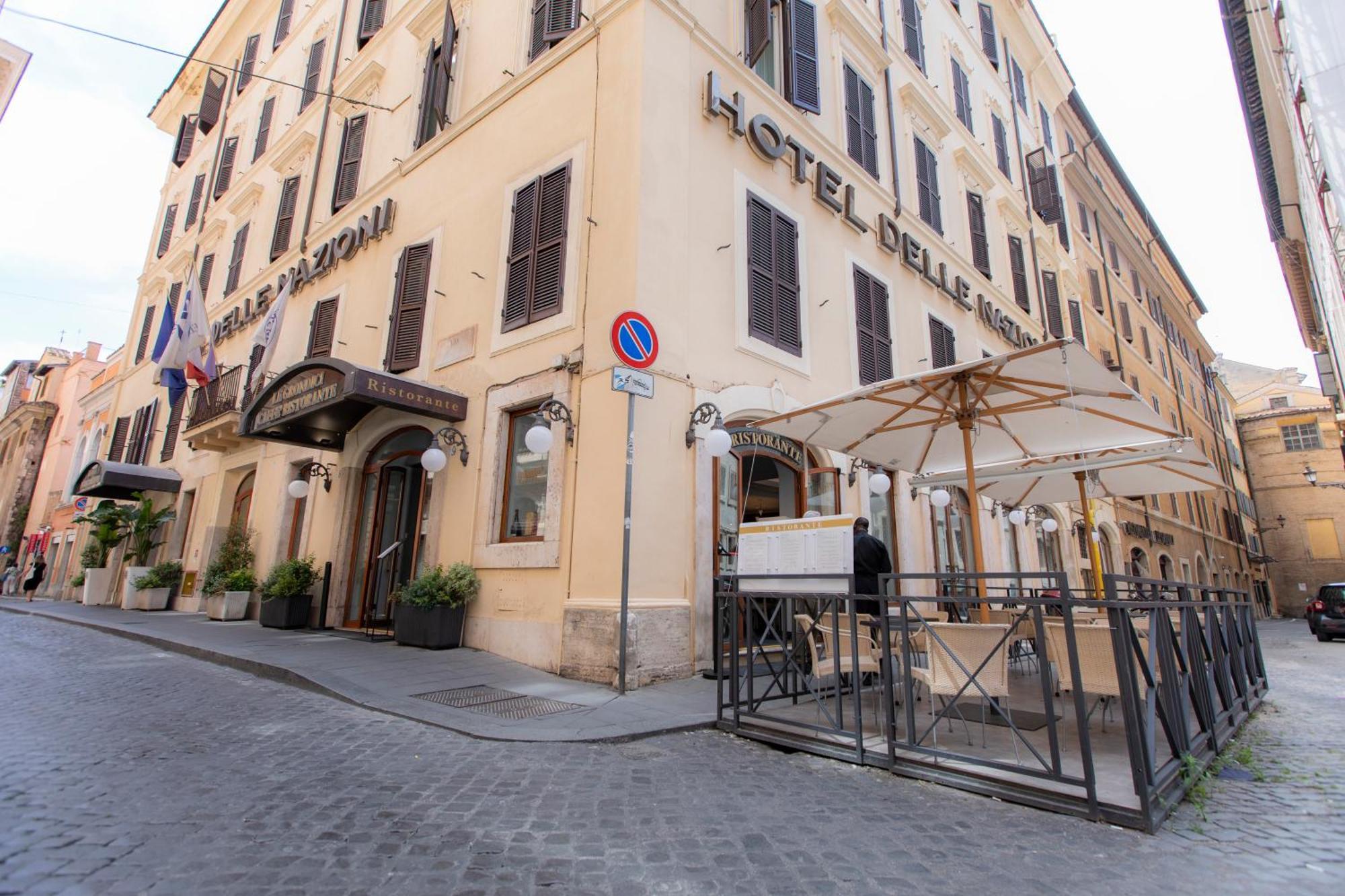 Hotel Delle Nazioni Roma Exterior foto