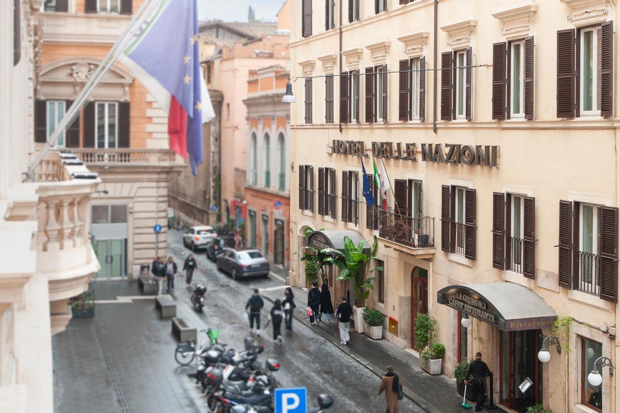 Hotel Delle Nazioni Roma Exterior foto