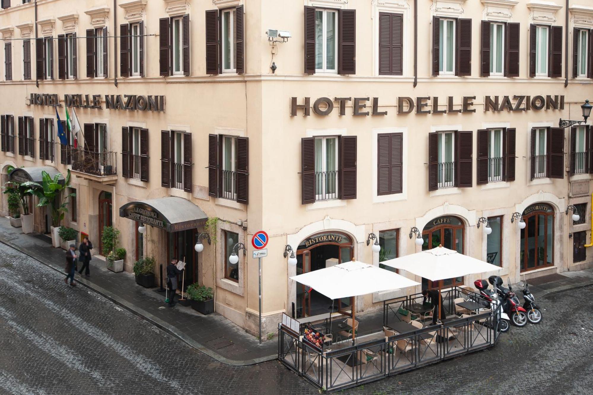 Hotel Delle Nazioni Roma Exterior foto