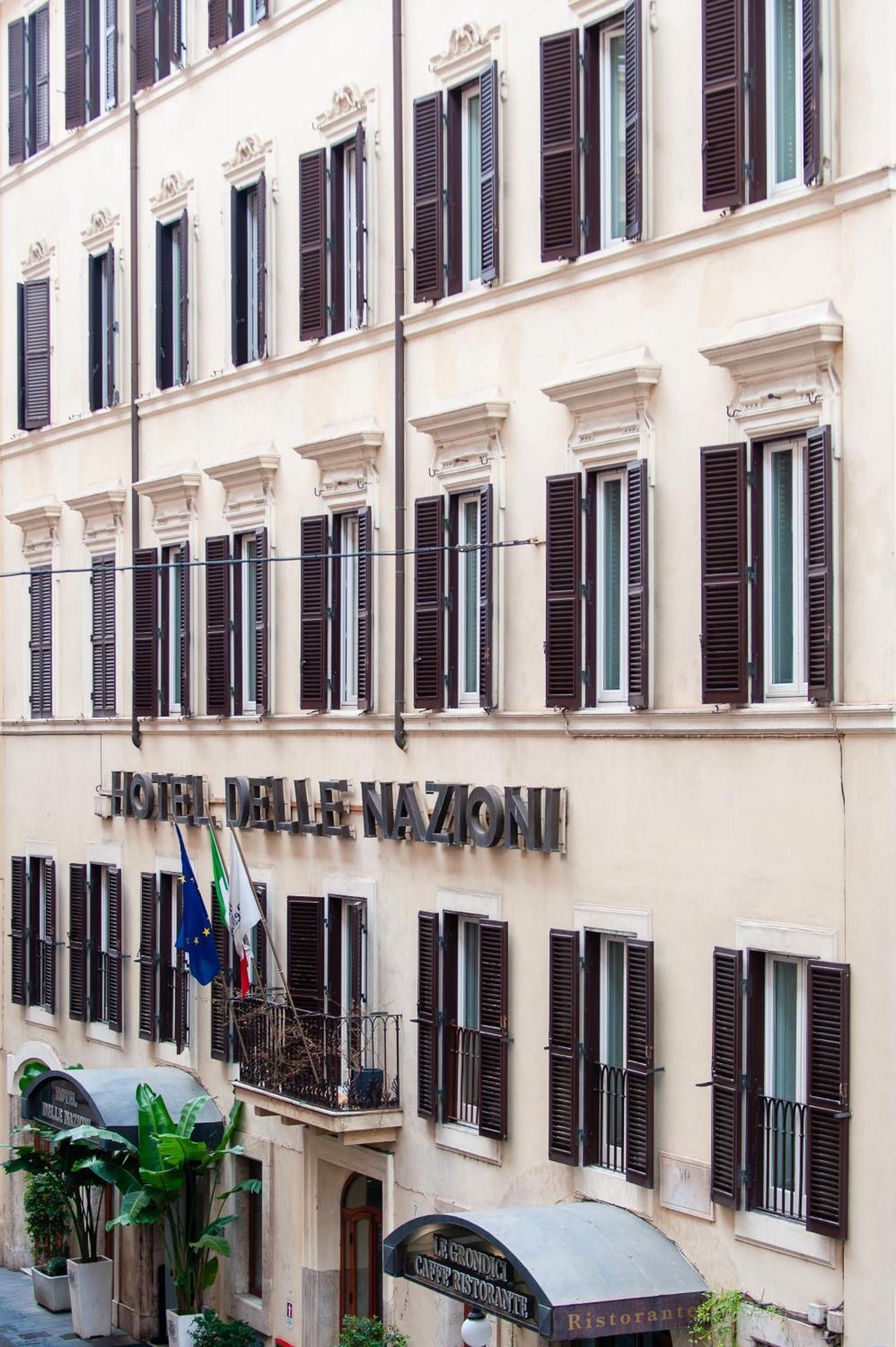 Hotel Delle Nazioni Roma Exterior foto