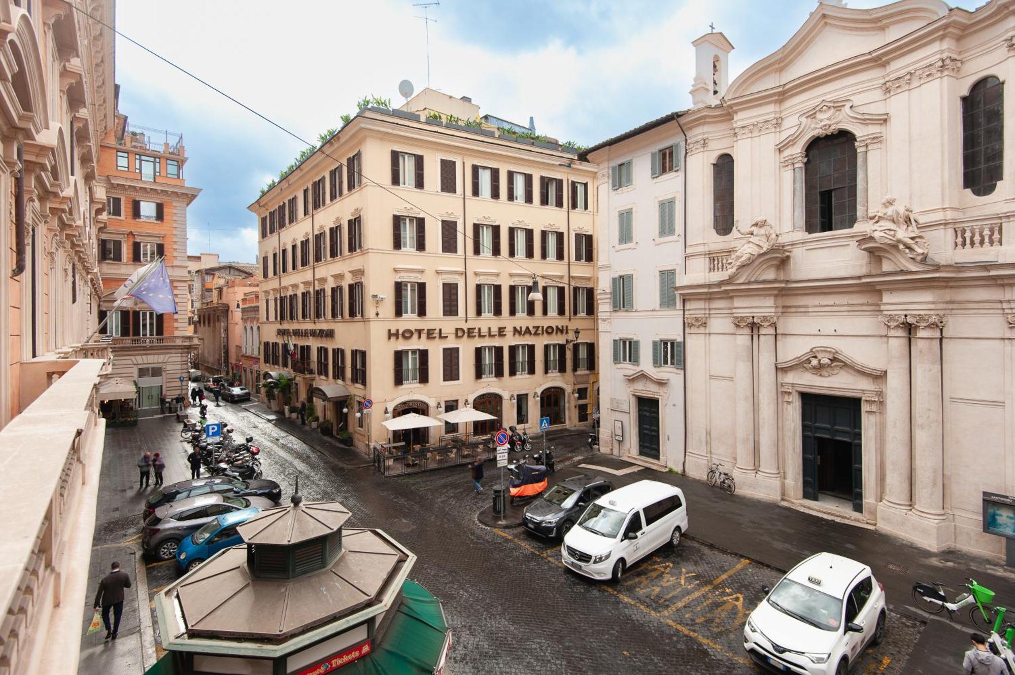 Hotel Delle Nazioni Roma Exterior foto